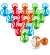 Pack of 16 Cute Refrigerator Magnets Cute Fridge Magnet, Assorted Colorful Magnets for Whiteboard...