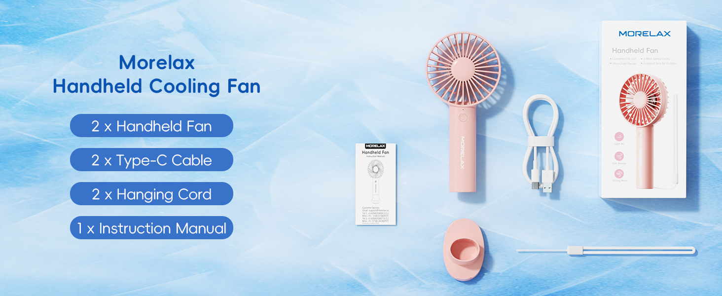 USB rechargeable fan