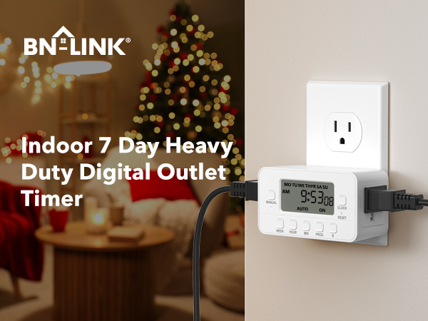Christmas light timer
