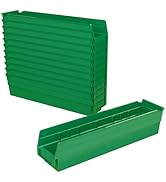 Akro-Mils 30128 Plastic Containers for Organizing and Storage Bins for Closet, Kitchen Cabinet, o...