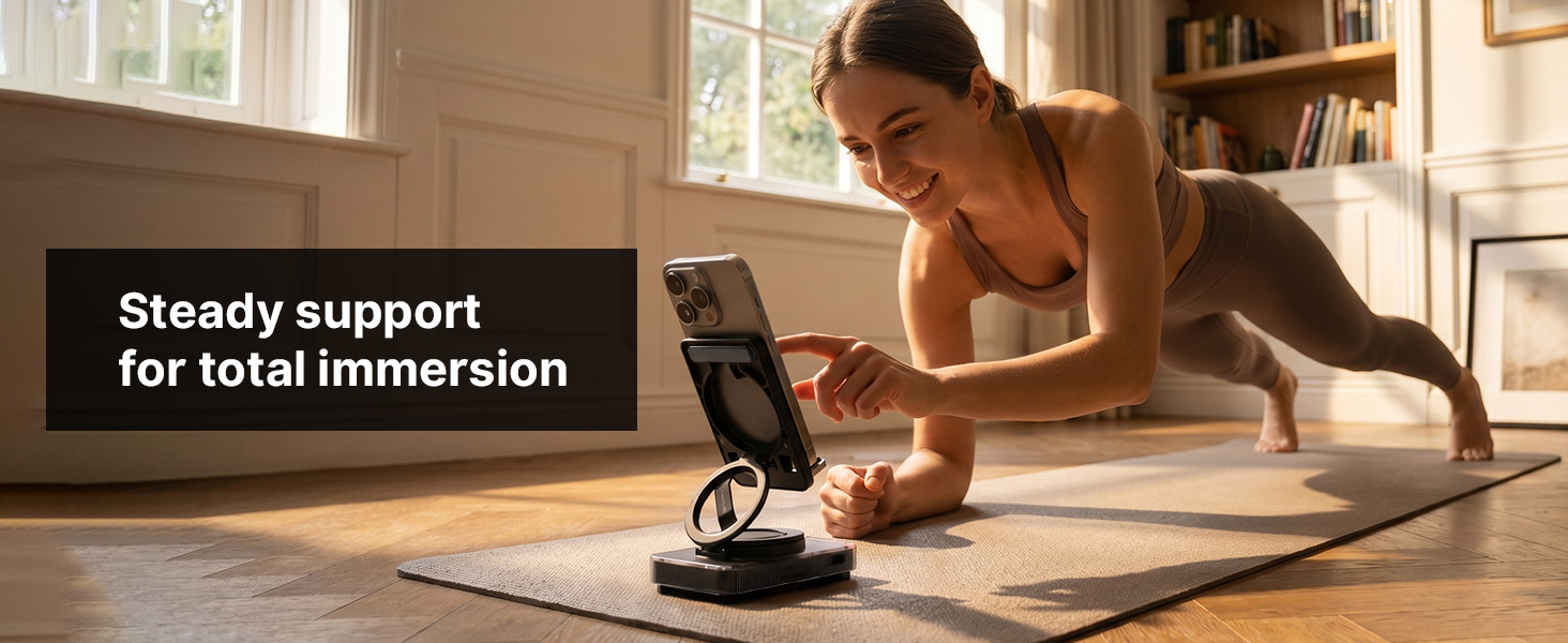 wireless induction audio speaker stand