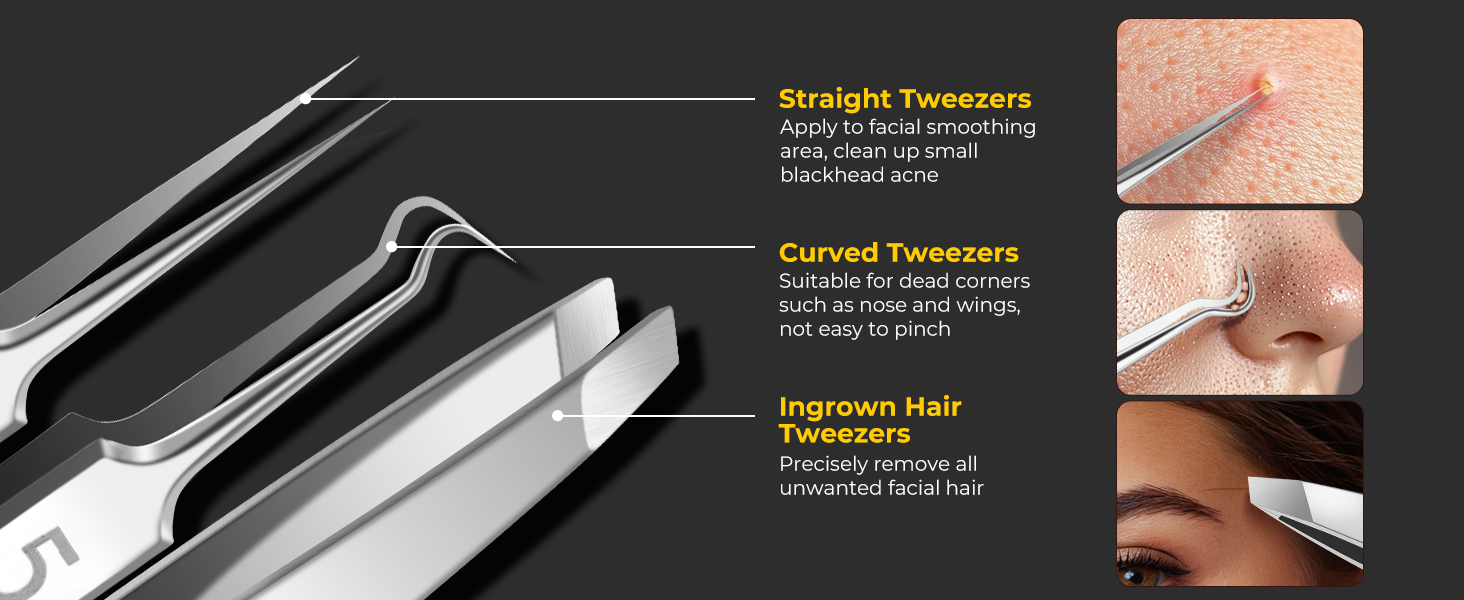 Blackhead tweezers 