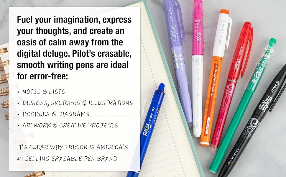 Fuel your imagination, express your thoughts, and create an oasis of calm