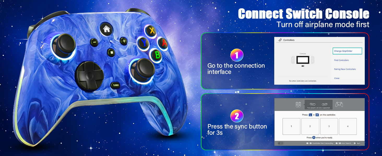 nintendo switch controller wireless 