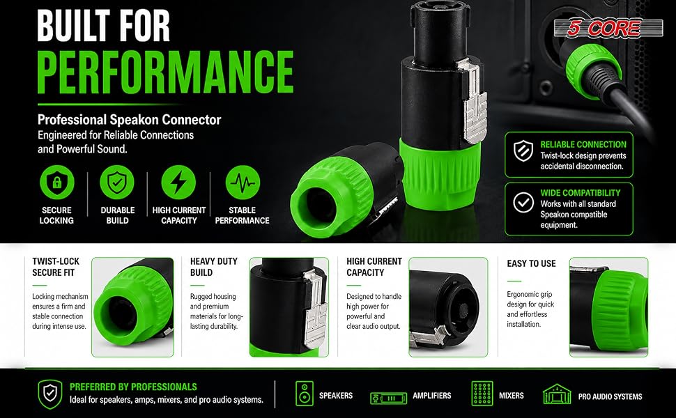SPKN GRN 4PCS