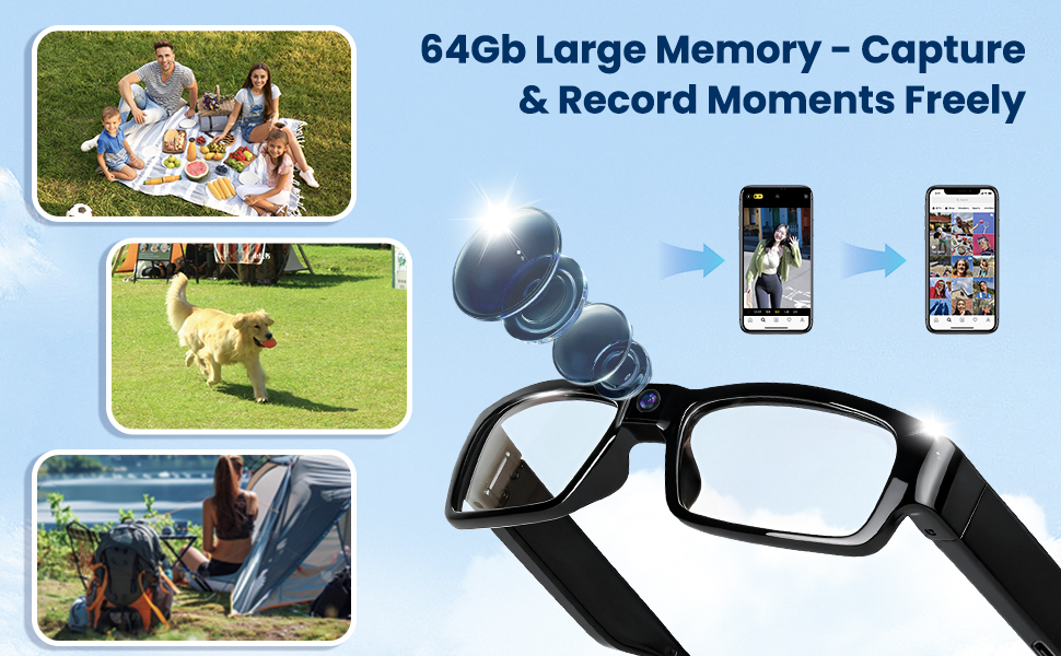 Video Camera Glasses