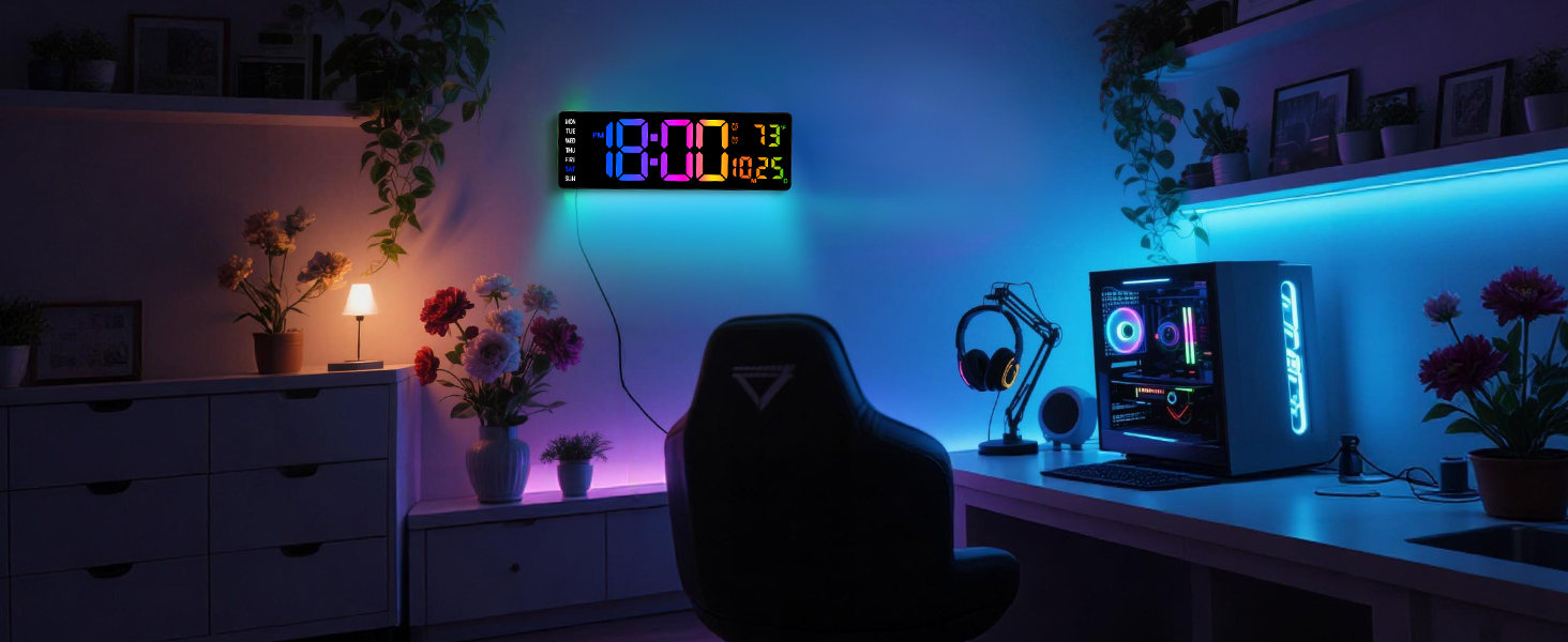 large classroom clock