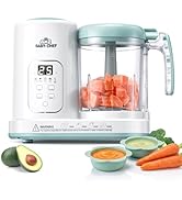 Baby Food Maker Pro Steamer Blender: 4 in 1 Auto Steam Blend and Puree Maker with Self-Clean for ...
