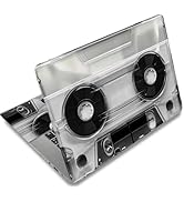 SUPERDANT Retro Cassette Tape Laptop Skin Decal Realistic Tape Laptops Skin Sticker Notebook Prot...