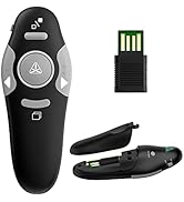 QUI Presentation Clicker Wireless Presenter Remote Clicker for PowerPoint Presentation Remote, Po...