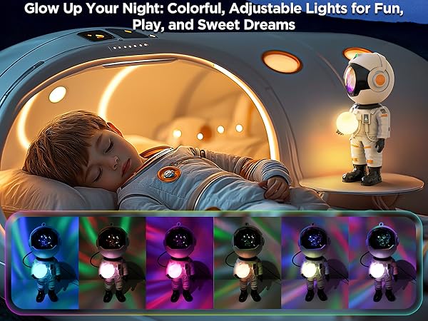 Rossetta Astronaut Galaxy Projector
