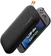 COOWPS Switch 2 Case for Nintendo Switch 2 (2025), Odorless Felt Ultra Hard Shell Military Grade ...