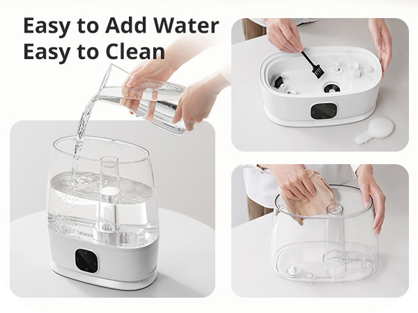 Easy to Add Water Easy to Clean