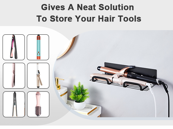 flat iron holder