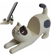 Cute Cell Phone Holder Stand for Desk, iPhone Mount for Office Tablet Accessories Gifts, Cool Des...