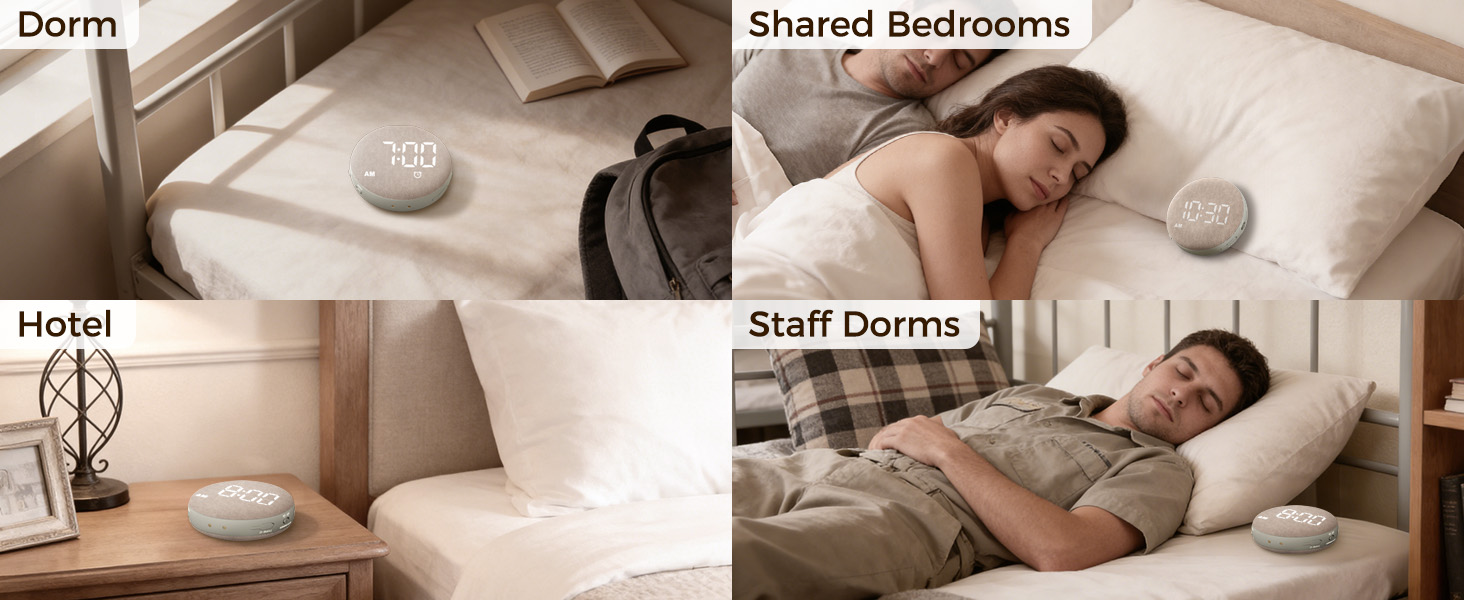 loudest alarm clock for really heavy sleepers