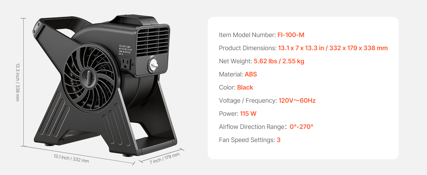 air mover blower fan