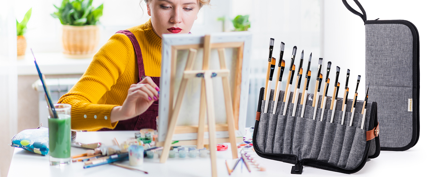 Paint Brush Holder &amp;amp; Organizer