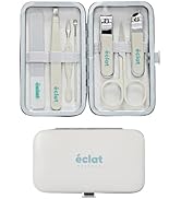 Éclat Manicure Pedicure Kit for Men &amp; Women, 7Pcs Finger &amp; Toe Nail Care Tools Includes Nail Clip...