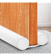 MAXTID White Door Draft Stopper Adjustable 32, 34, 36, up to 38 Inches Double Sided Draft Blocker...