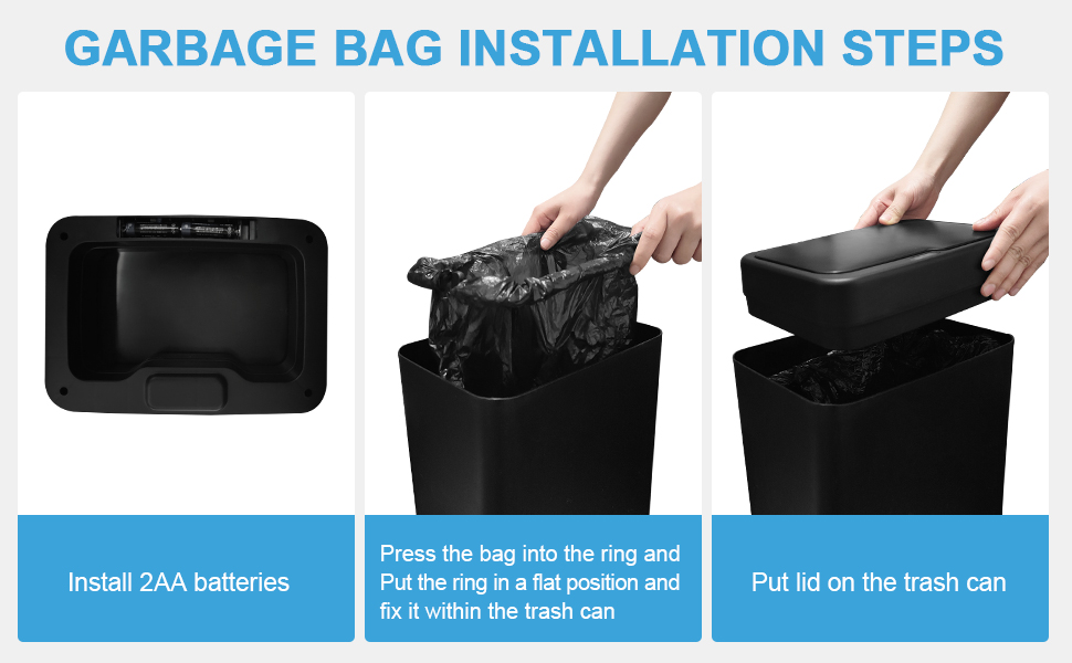 Garbage Bag Installation Step