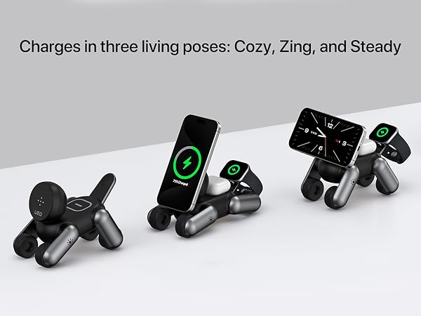 4 in 1 magnetic wireless charging station for apple devices