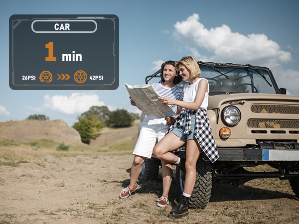 Tire Inflator Portable Air Compressor