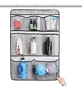 Mesh Shower Caddy Hanging Organizer – 8 Pockets for Portable Quick Dry Bathroom Storage, Perfect ...
