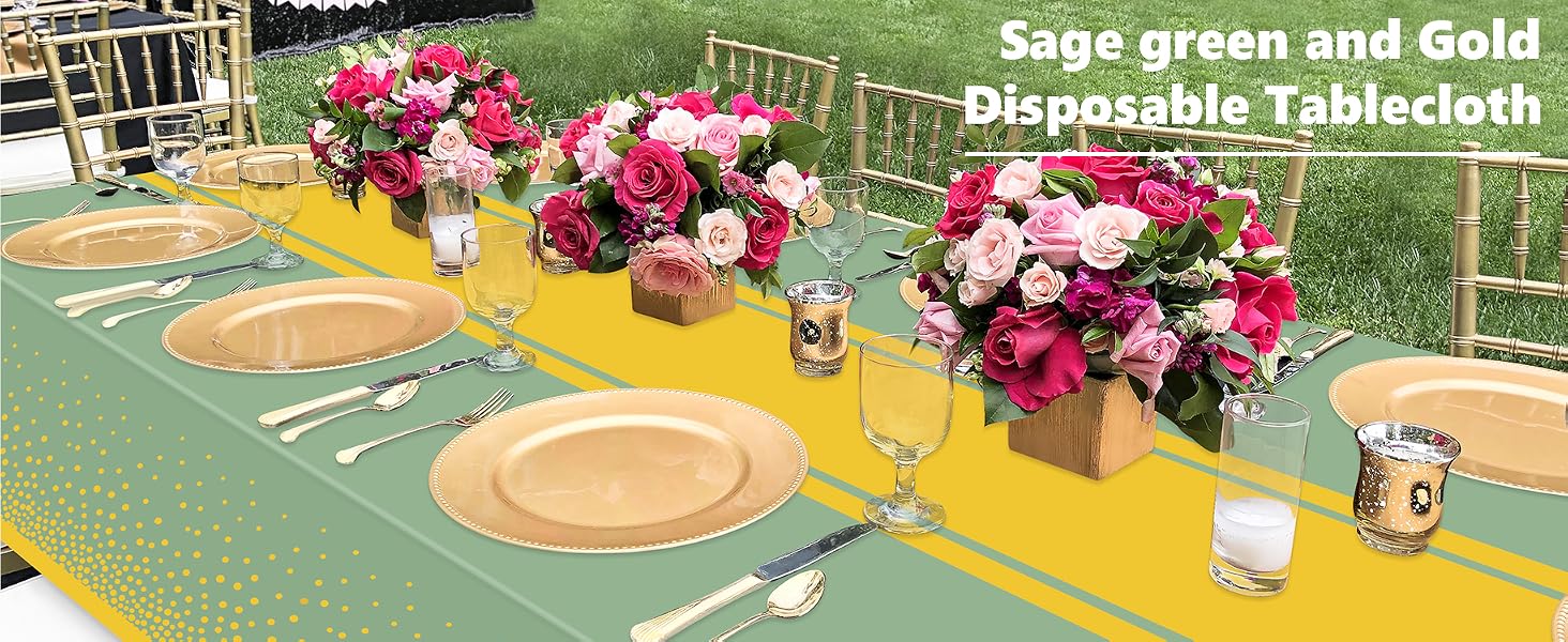 Disposable Plastic Table Cloths
