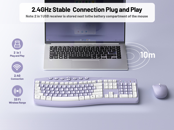 ergonomic keyboard and mouse 5