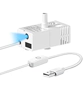 Veken Upgraded Replacement Pump for 50oz and 95oz Pet Fountain Cat Water Fountain Dog Water Dispe...