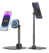 VRIG Magnetic Desk Phone Stand for Office/Home 360°Rotation Phone Holder with Magnetic Ring Heigh...