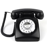 MCHEETA Rotary Phone, Desk Phones, Retro Phones for Landline, Vintage Corded Telephone with Redia...