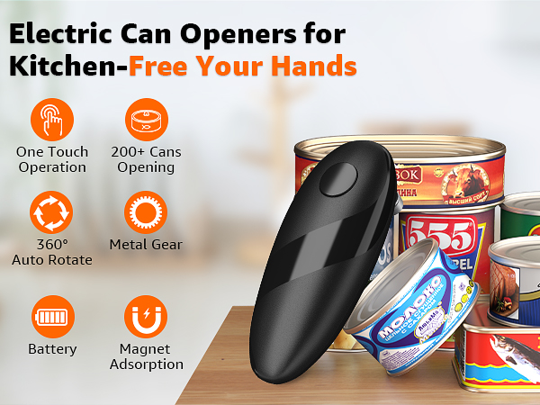 countertop electric can openers kitchen aid can opener rechargeable can opener electric can openers
