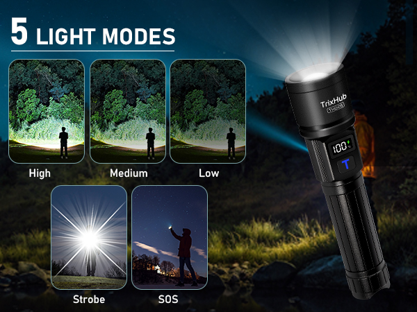 rechargeable flashlights