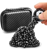 Magnet Stone Smile Ferrite Putty with 2 Big Magnet, Smooth Magnetic Ferrite Magnet Rock Ball Fidg...