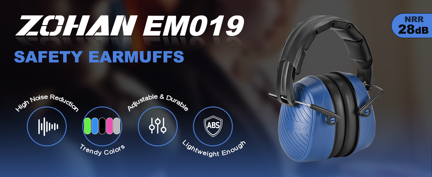 ZOHAN EM019 SAFETY EARMUFFS