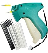 Mini Stitch Gun for Clothing, Fine Stitch Tagging Gun Kit with 2pcs 0.05" Needles, 1080 Black and...