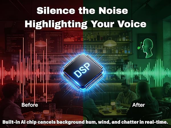 Windproof white mic for park vlogs, noise reduction shirt mic, stylish sound recorder for vlog