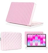 BBIQI Compatible with MacBook Neo Case 13 inch 2026 Release A3404, Hard Shell Laptop Case&amp;Puffy L...