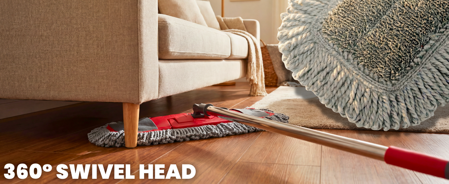 GLEAMGAGA DUST MOP FOR FLOOR CLEANING