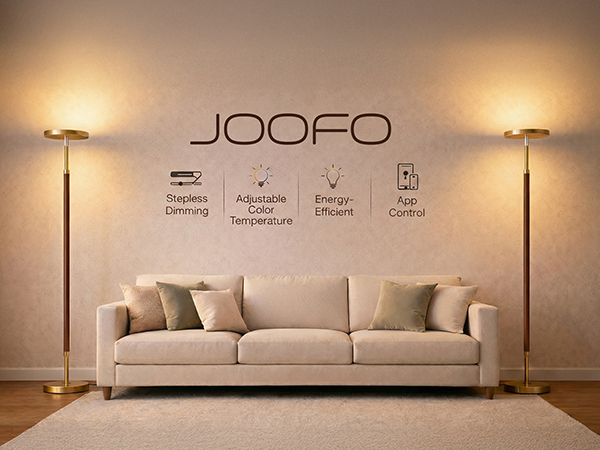 floor lamp in living room