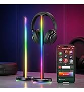 YEELIGHT RGB Smart Light Bars, Dual-Sided 16 Million Colors Gaming Backlight with Music Sync &amp; Ap...