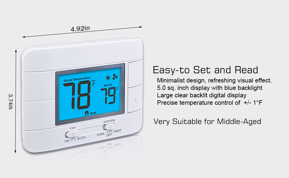 Non-Programmable electronic thermostat