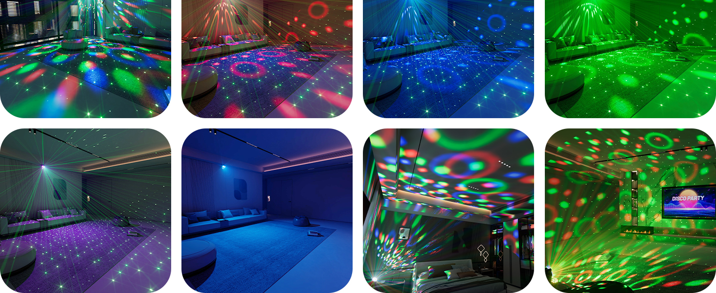 Party Lights DJ Disco Light