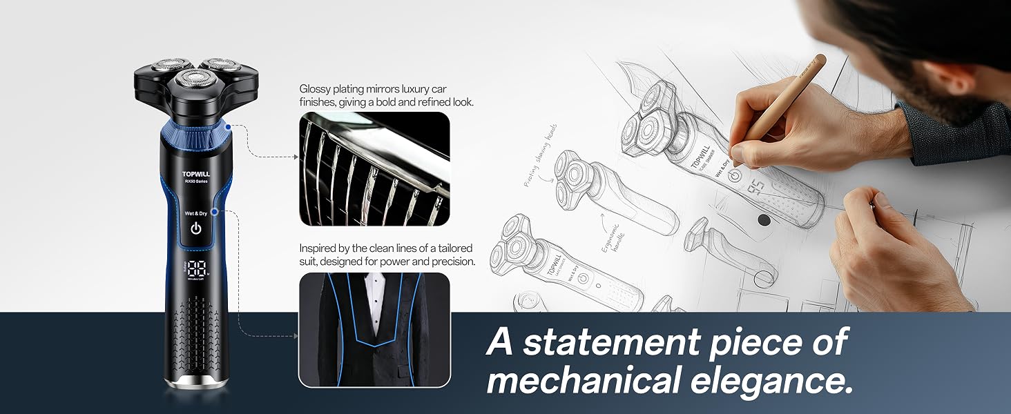 Glossy plating mirrors luxury car finishes, giving a bold and refined look.