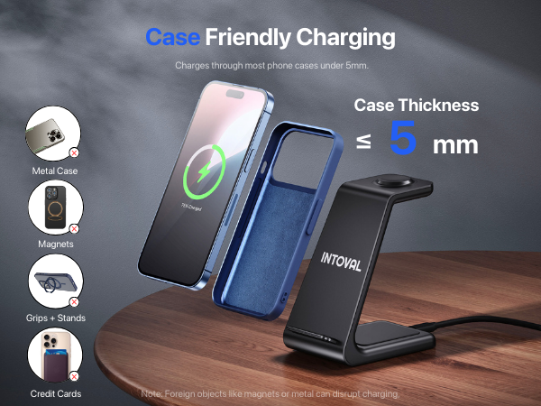 wireless iphone charger fast charging