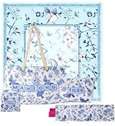 5 Pack Empty Mahjong Bag Set Mahjong Bag for Tiles and Racks Large Mahjong Carrying Bag American ...