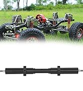 VGEBY RC Wheel Axle, 1/10 RC Wheel Axle Metal Unpowered Trailer Non-Powered Rear Wheel Axle Upgra...
