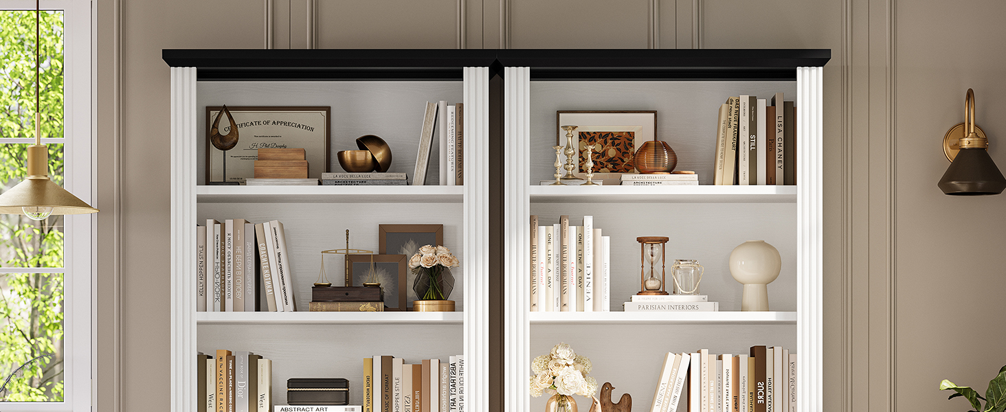 bookcase with storage